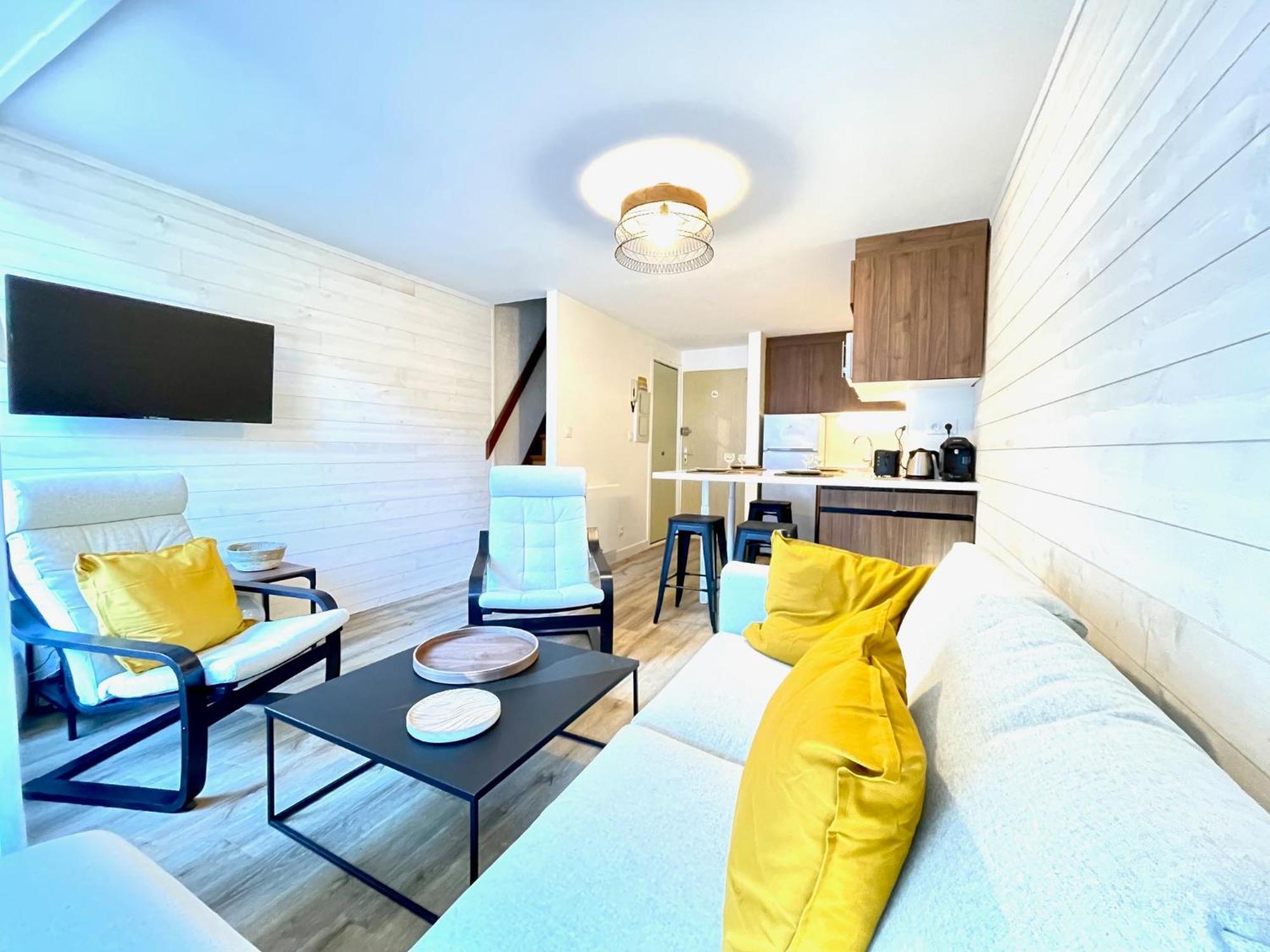 Centre Village Appartement 3 Chambres Avec Terrasse Jusqu'A 6 Personnes Saint-Lary-Soulan Exterior photo